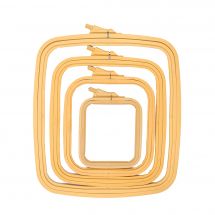 Tambour à broder - Nurge - Tambour plastique carré
