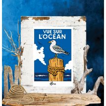 Fiche Point de Croix - Isabelle Haccourt Vautier - Vue sur l'océan