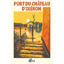 Fiche Point de Croix - Isabelle Haccourt Vautier - Coucher de soleil