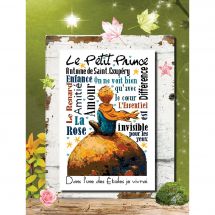 Fiche Point de Croix - Isabelle Haccourt Vautier - Le Petit Prince