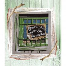 Fiche Point de Croix - Isabelle Haccourt Vautier - Cabane n°5 chez Blandine