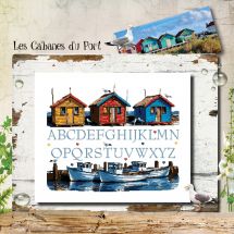 Fiche Point de Croix - Isabelle Haccourt Vautier - Les cabanes du port