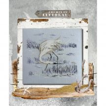Fiche Point de Croix - Isabelle Haccourt Vautier - Aigrette courbée