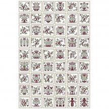 Diagramme + Toile - Isabelle Haccourt Vautier - Le grand marquoir des arbres de vie