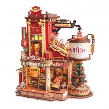 Puzzle 3D Mécanique Bois - ROKR - L'atelier magique de cadeaux