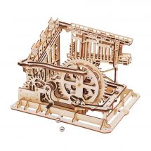 Puzzle 3D Mécanique Bois - ROKR - Circuit à billes - Marble Squad