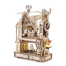 Puzzle Mécanique 3D Bois - ROKR - Presse à imprimer classique