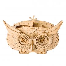 Rokr Kit de puzzle 3D pour horloge hibou mécanique en bois en vente B2B  pour votre magasin – Faire France