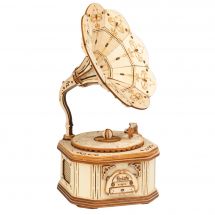 Puzzle 3D Bois - ROKR - Gramophone