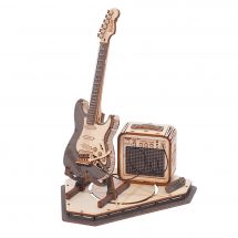 Puzzle 3D Bois - ROKR - Guitare électrique
