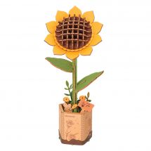 Puzzle 3D Bois - ROWOOD - Tournesol