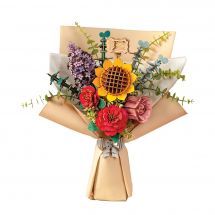Puzzle 3D Bois - ROWOOD - Bouquet de fleurs