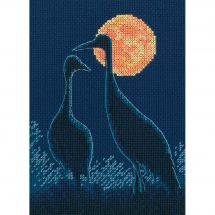 Kit broderie point de croix - RTO - Pleine lune