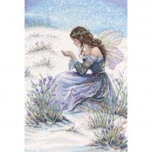 Kit broderie point de croix - RTO - Baiser du Printemps