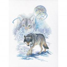 Kit point de croix - RTO - Loup