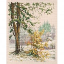 Kit point de croix - RTO - L'hiver est arrivé
