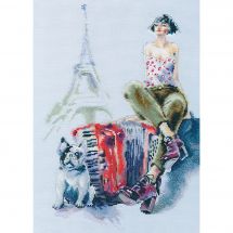Kit broderie point de croix - RTO - En français