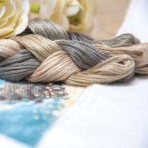 Kit broderie point de croix - Lanarte - Secret Stitch Along Etamine 2025-2