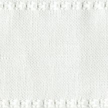 Galon à broder - DMC - Galon lin blanc 10 fils au mètre largeur 8 cm