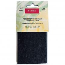 Renforts Thermocollants - Bohin - Pièce de réparation thermocollante jeans noir