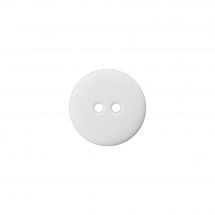 Boutons 2 trous - Union Knopf by Prym - Lot de 2 boutons polyester - 25 mm blanc