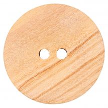 Boutons 2 trous - Union Knopf by Prym - Lot de 3 boutons bois - 18 mm beige