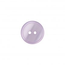 Boutons 2 trous - Union Knopf by Prym - Lot de 5 boutons polyester - 10 mm lilas