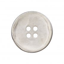 Boutons 4 trous - Union Knopf by Prym - Bouton métal - 25 mm argent mat