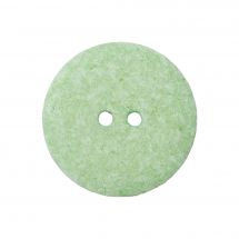Boutons 2 trous - Union Knopf by Prym - Lot de 2 boutons coton recyclé - 23 mm vert clair