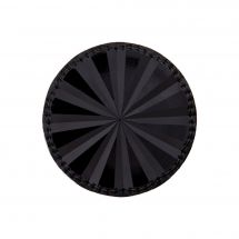 Boutons à queue - Union Knopf by Prym - Lot de 4 boutons  - 12 mm noir fantaisie striés