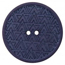 Boutons 2 trous - Union Knopf by Prym - Lot de 2 boutons chanvre - 20 mm bleu marine 