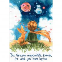 Kit broderie point de croix - Riolis - Le petit Prince