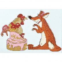 Kit broderie point de croix - Aine - Le plus beau des anniversaires