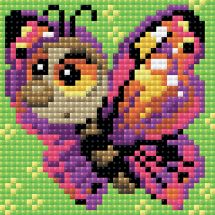 Kit de broderie Diamant - Riolis - Papillon