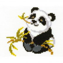 Kit broderie point de croix - Riolis - Panda