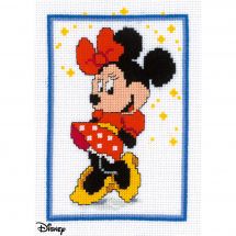 Kit broderie point de croix - Vervaco - Minnie