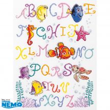 Abecedaire Kits De Points De Croix Abecedaires Broderie