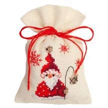 Kit de sachet senteur à broder - Vervaco - Santa lampe