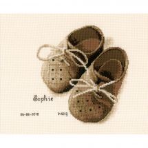 Kit point de croix - Vervaco - Premières chaussures