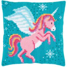 Kit de coussin gros trous - Vervaco - Licorne