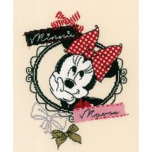 Kit broderie point de croix - Vervaco - Minnie