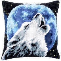 Kit de coussin gros trous - Vervaco - Loup