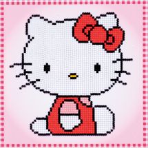 Kit de broderie Diamant - Vervaco - Hello Kitty