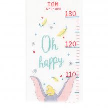 Kit de toise à broder - Vervaco - Dumbo Oh happy day