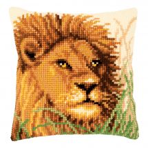 Kit de coussin gros trous - Vervaco - Lion