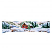 Kit de coussin bas de porte - Vervaco - Paysage d'hiver