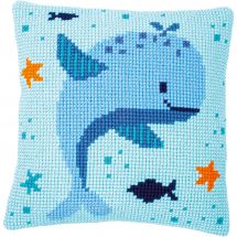 Kit de coussin gros trous - Vervaco - Plaisir des baleines