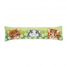 Kit de coussin bas de porte - Vervaco - Chats