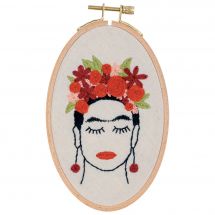 Kit de broderie à dessiner et à broder - Daffy's DIY - Frida