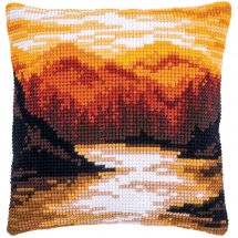 Kit de coussin gros trous - Vervaco - Montagnes